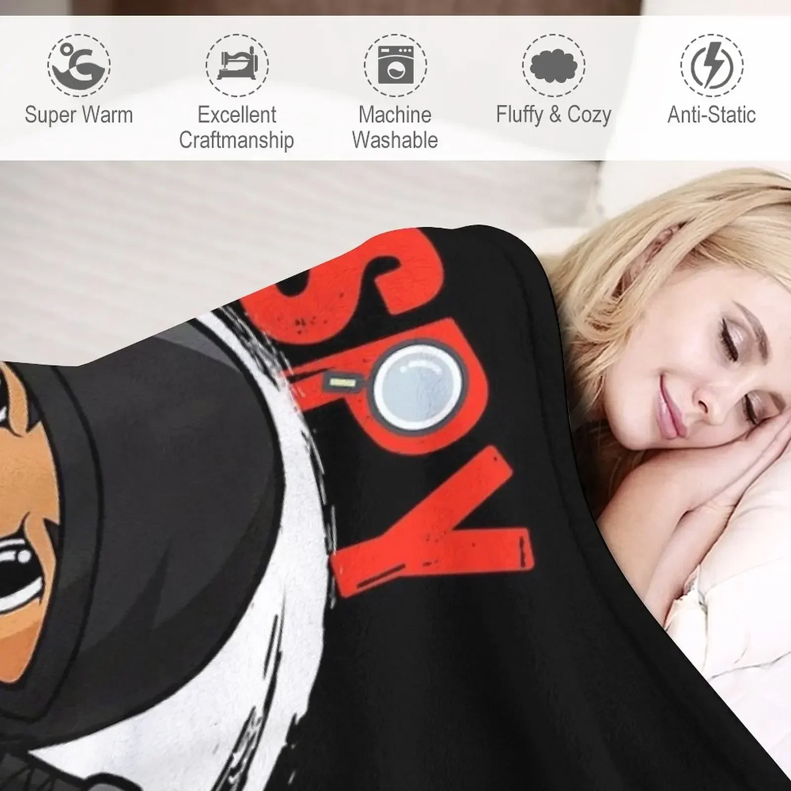 Крутой шпионский игровой ниндзя геймерский мальчик девочка дети накидка