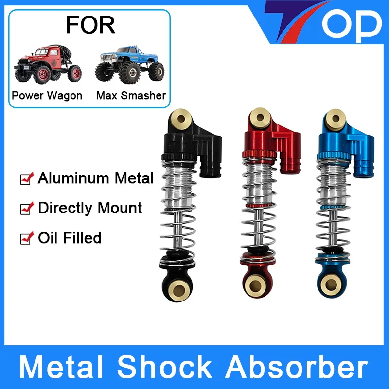 

FMS 1/24 Power Wagon Max Smasher FCX24 Hydraulic Metal Shock Absorber Upgrade Parts
