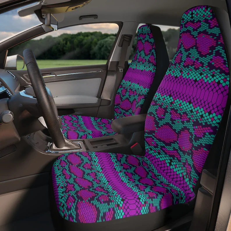 

Snake Skin Print Car Seat Covers