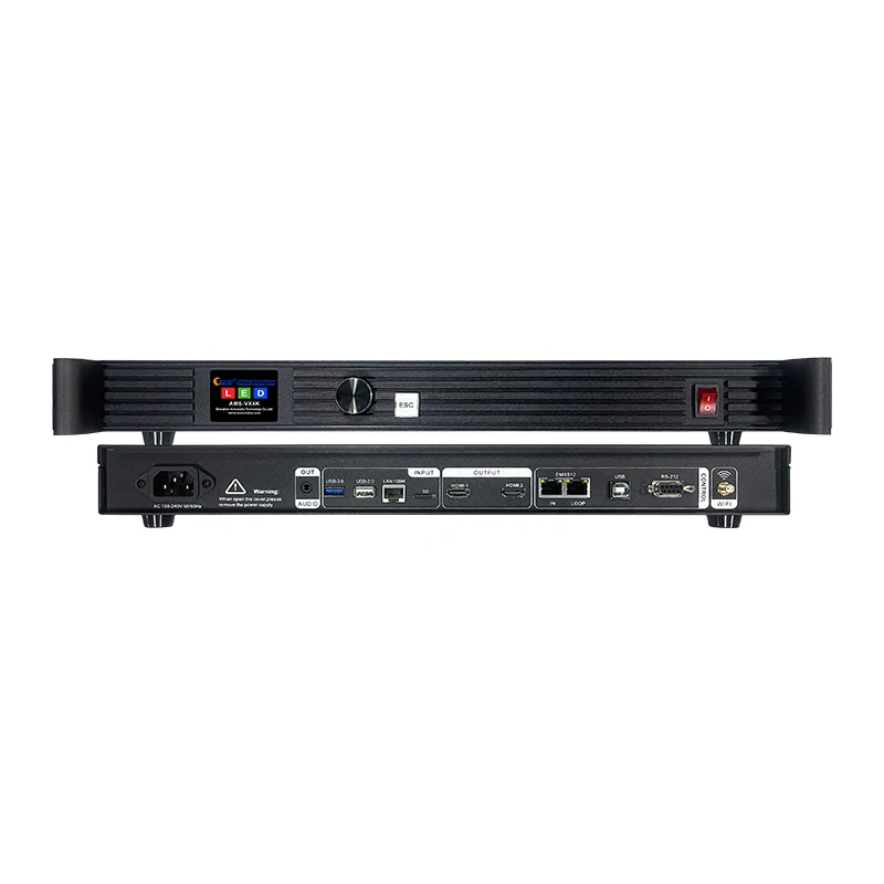 

AMS-VX4K Поддержка сервера видеоплеера 4K декодирование воспроизведения и управления DMX512