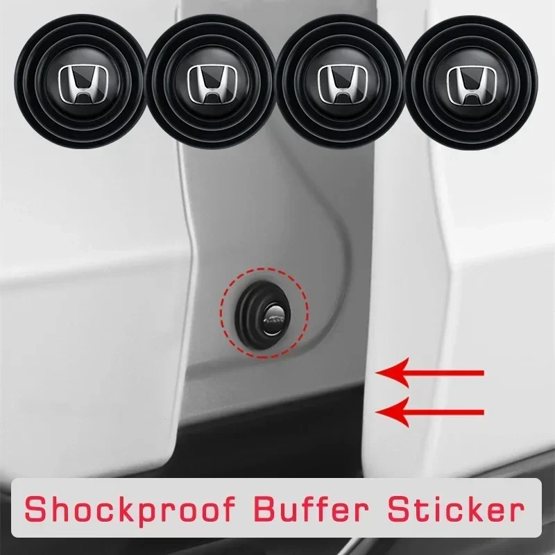 

Автомобильная противоударная противошумная наклейка, подушка для двери багажника для Honda Civic Fit Jazz Accord Pilot CRV Odyssey Passport City Shuttle