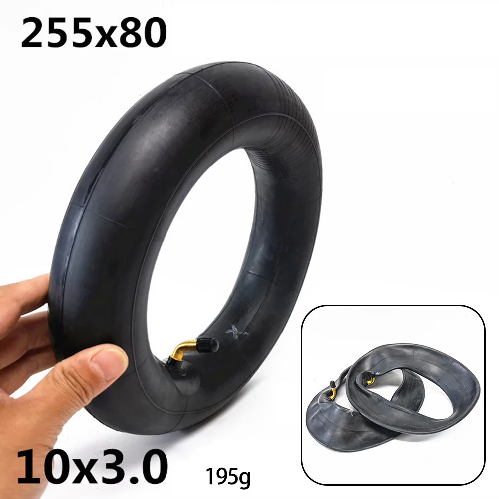 

10Inch Thickening Inner Tire 10x3 Electric Scooter Electric Flat Trolley Tyre 90 Degree Air Valve Rubber Scooter Inner Tube Part