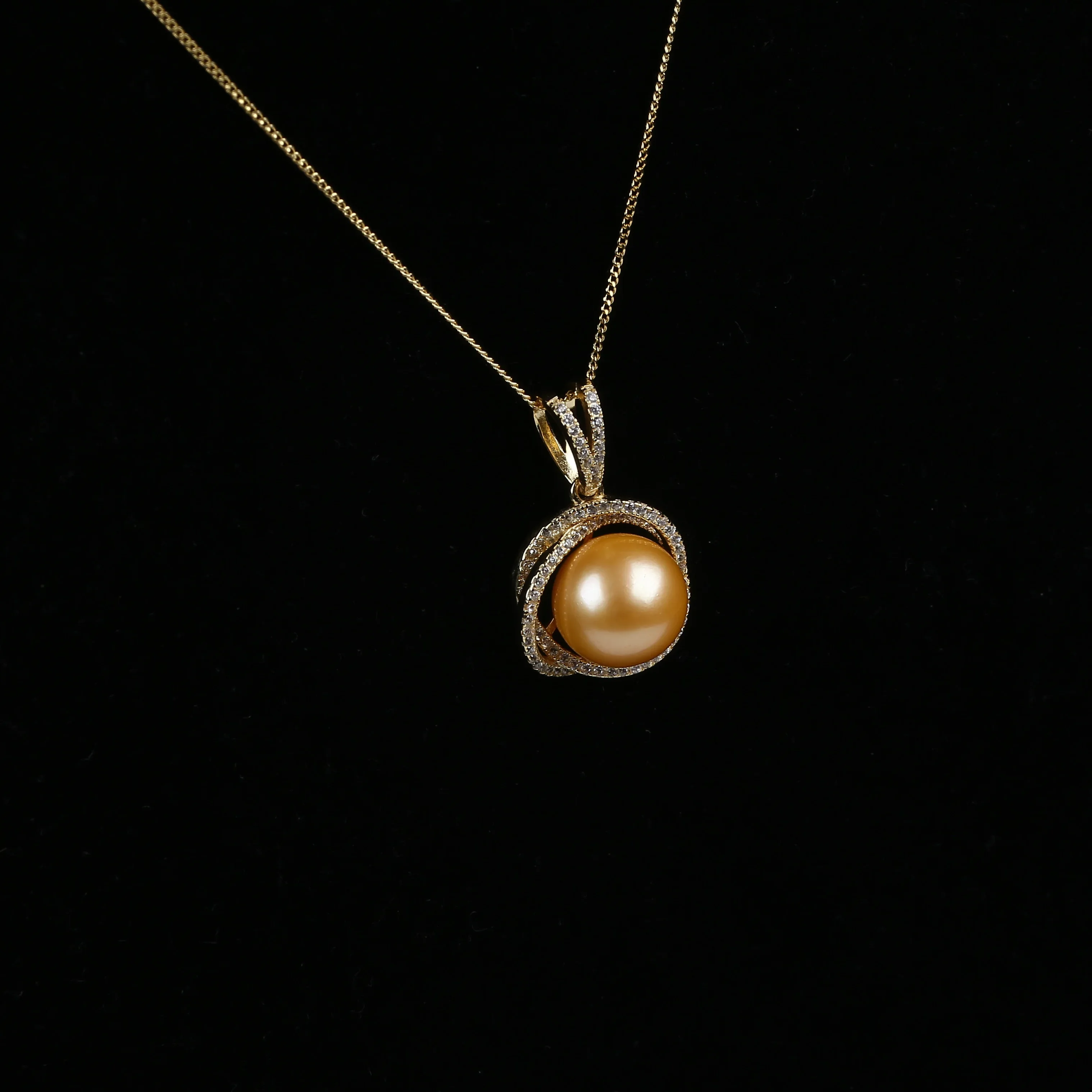 

Элегантное ожерелье с подвеской в виде фотообои 12-13 мм