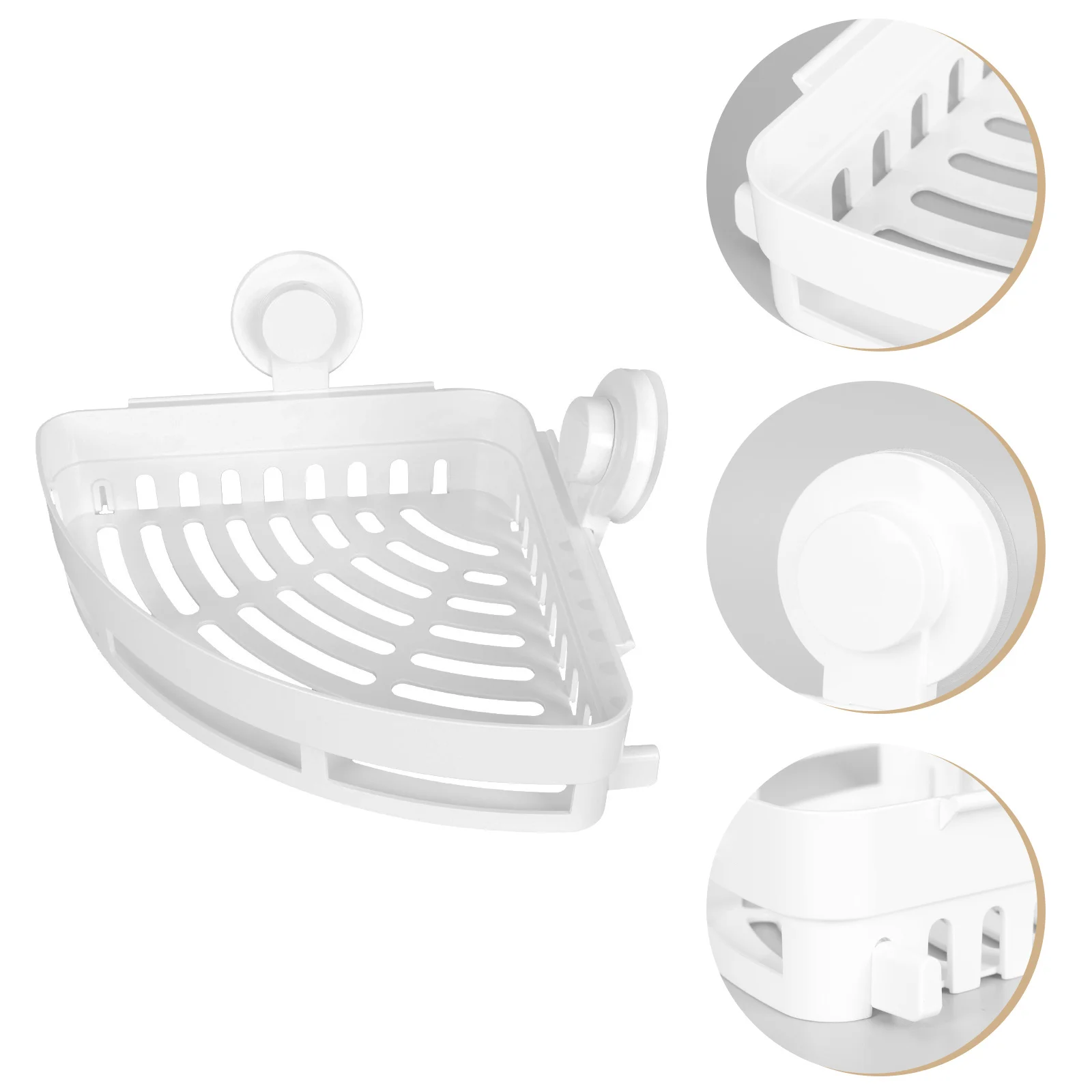 

Shelf Shower Corner Basket Rackwall Storage Holder Hanging Organizer Bathroom Kitchen Bathtub Adhesive Bathhooks Suction Soap