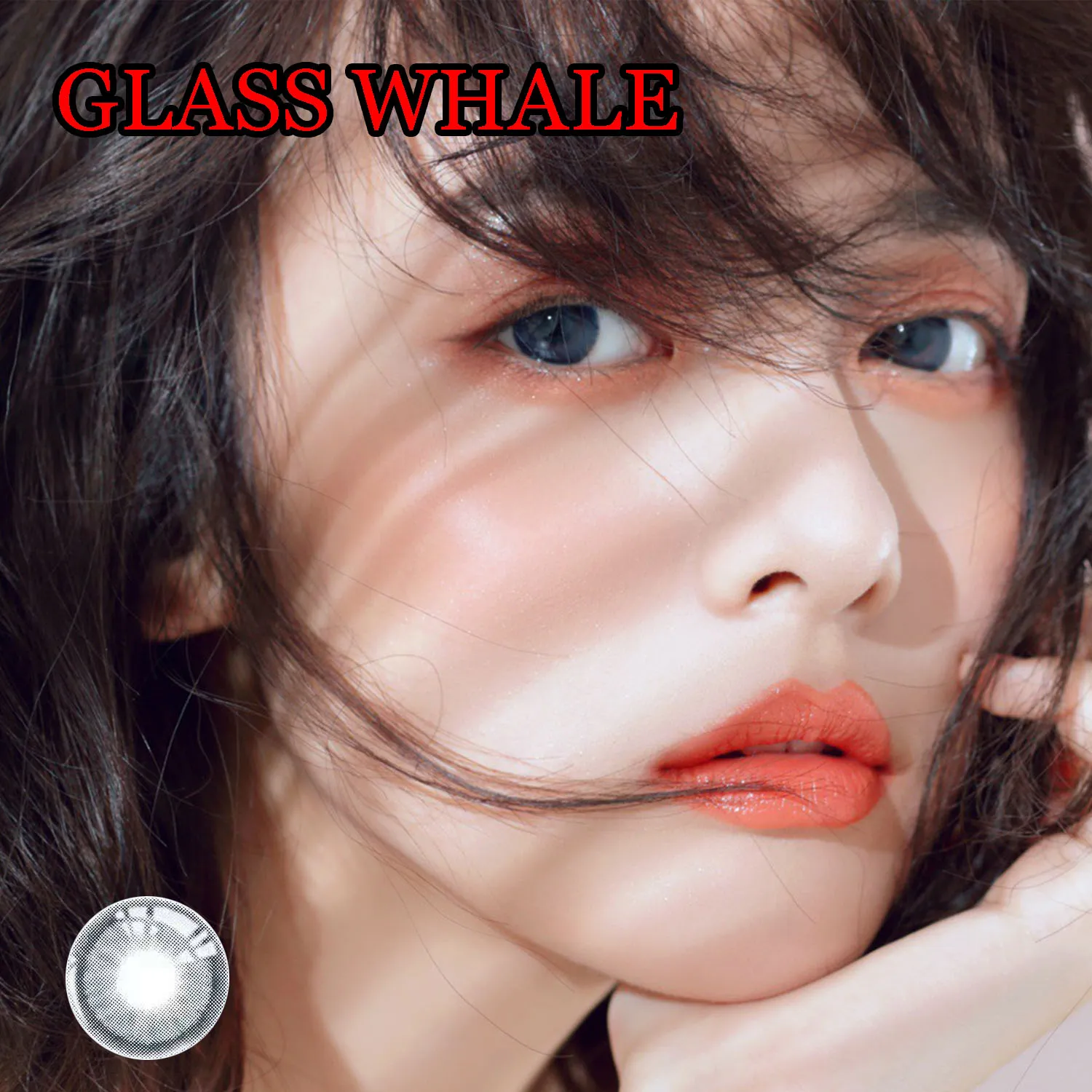 

ViviGo 14.20mm Color Eye Contacts Lenses with Power Eyewear Accessories lentille de couleur yeux Glass Whale