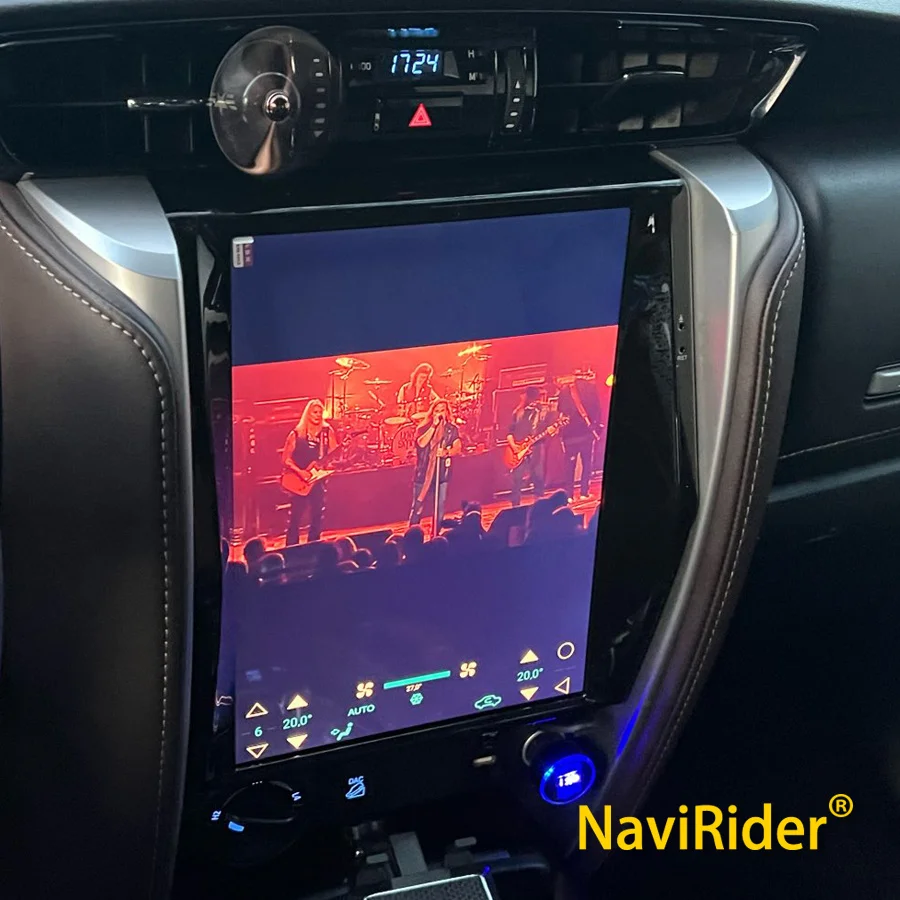 

12.1inch Car Radio Tesla Screen For TOYOTA Fortuner HILUX Revo 2016-2022 Android 12 Stereo Multimedia GPS Carplay Video Player