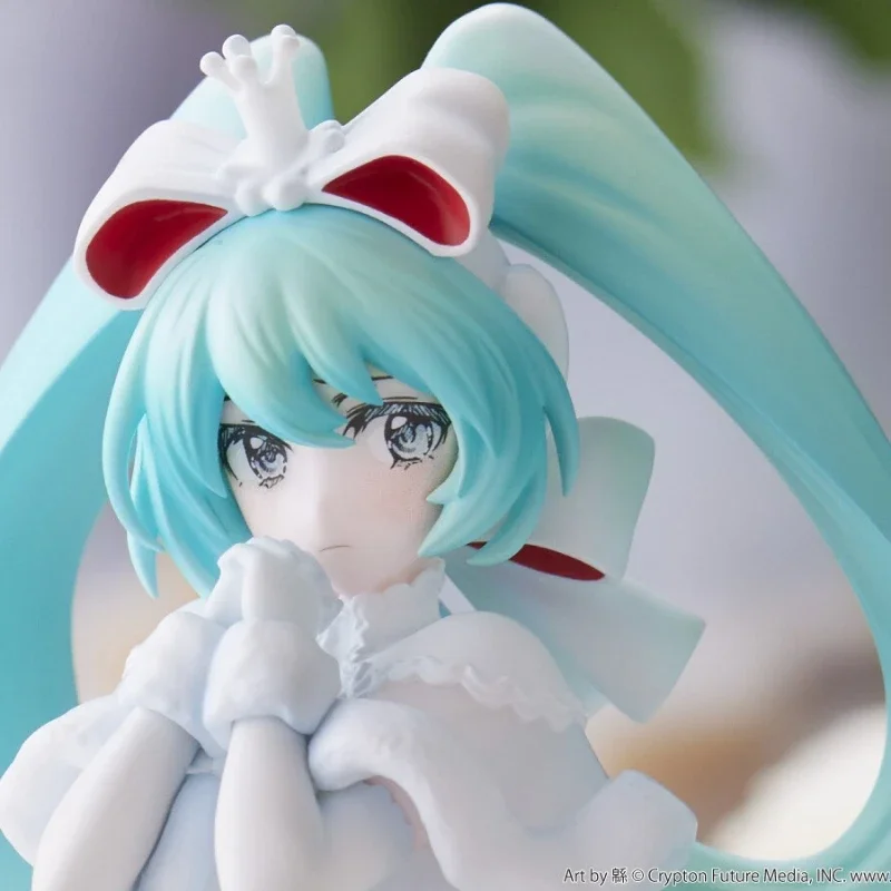 Фото В наличии натуральная Vocaloid Hatsune Miku Exc∞d креативная фигурка SweetSweets Рождественский торт Ver 17 см модель игрушечные фигурки подарки №4