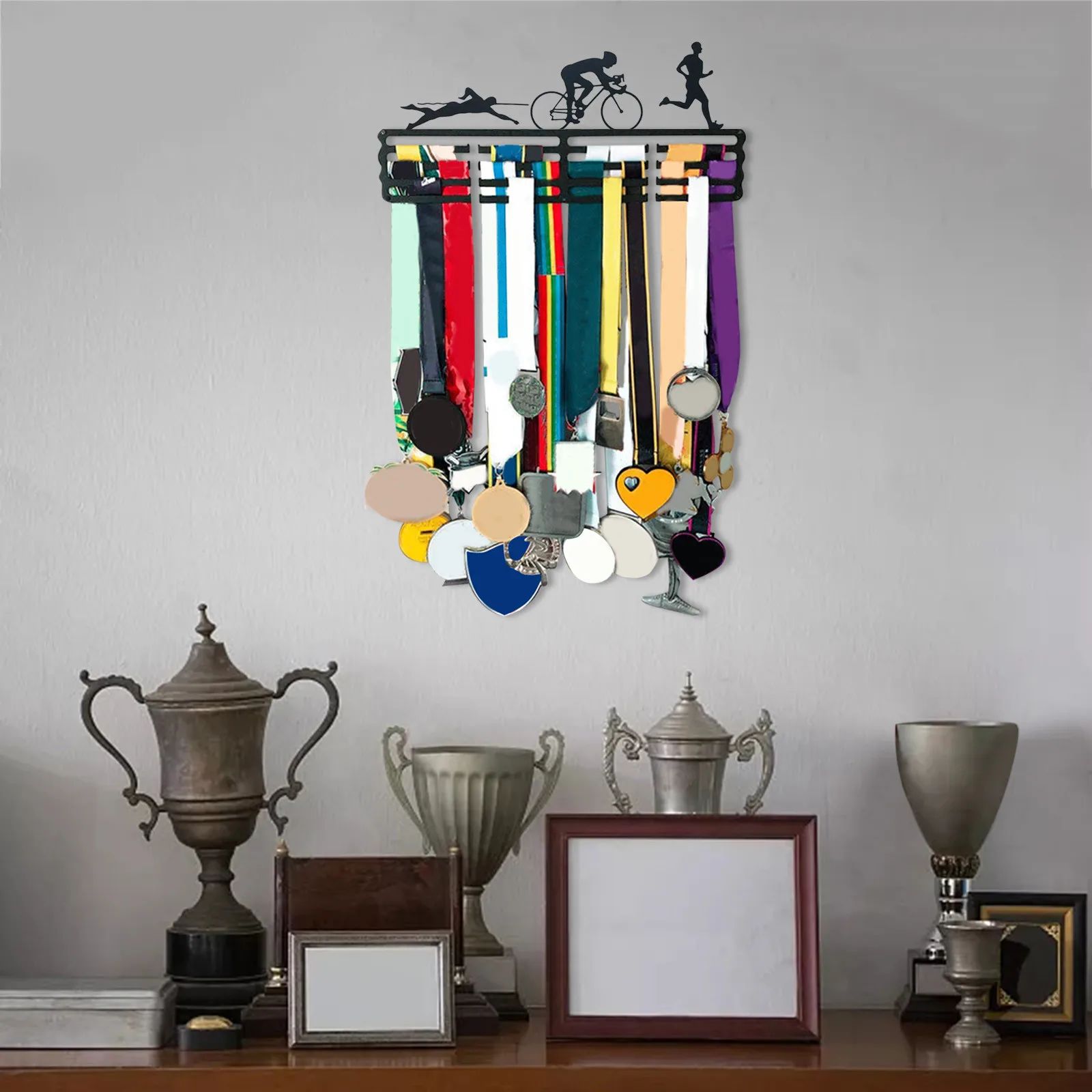 

Рождественские украшения в стиле конфет, Золотое искусственное украшение, металлические настенные декоративные крючки, органайзер, настен...