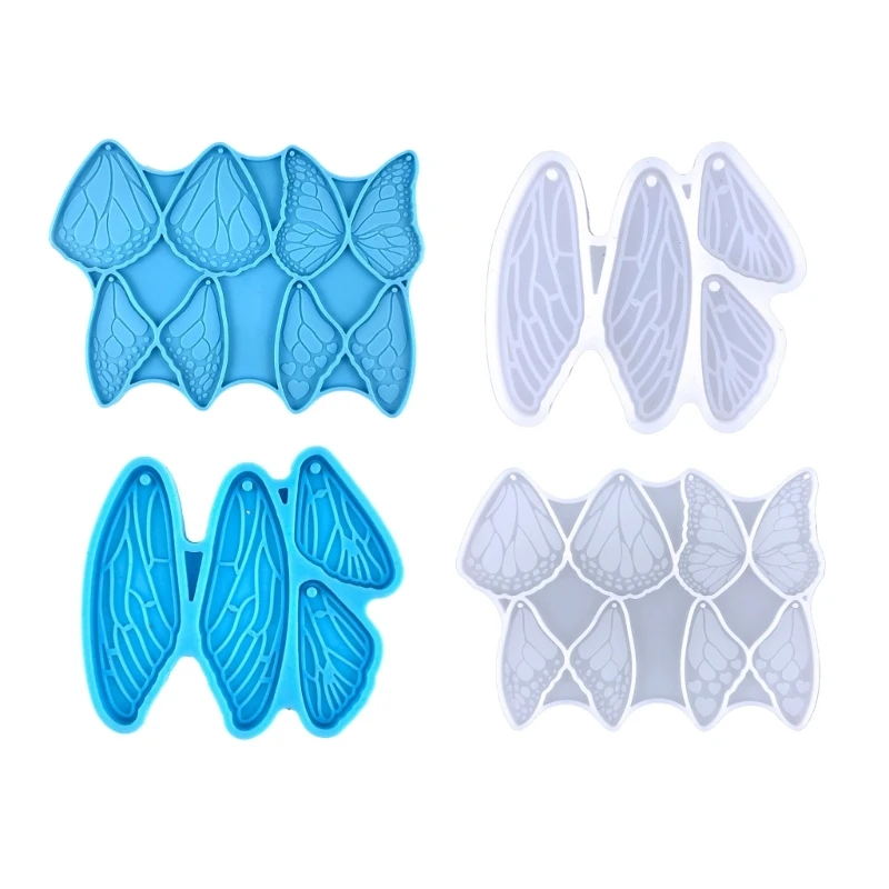 

Resin Earring Mold Butterfly-Wing Epoxy Resin Casting Mold for DIY Pendant Charm