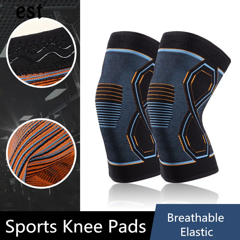 

Compression Knee Sleeve Men Women Breathable Nylon Thin Sports Kneepad For Running Basketball Gym Fitness Knee Brace Support