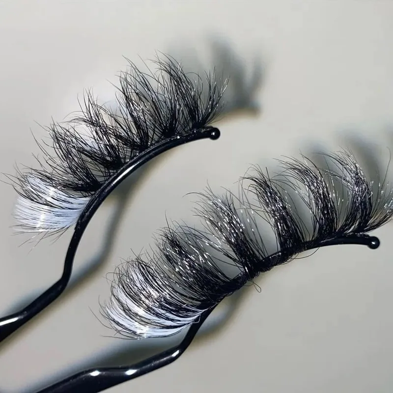 

Asitec 25 мм Цветные Искусственные ресницы, драматические глухие длинные ресницы для макияжа, оптовая продажа, цветные розовые 100% безворсистые ...