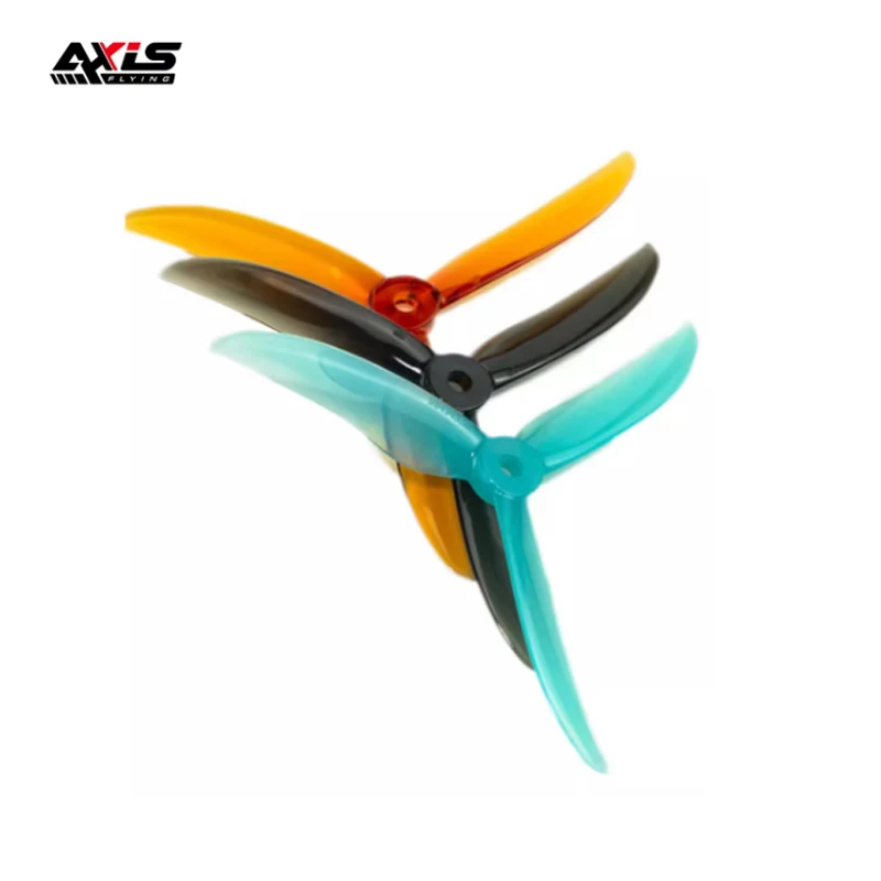 2 пары реквизитов Axisflying BlackBird V2 BB39 5-дюймовый 3-лопастной пропеллер для MANTA