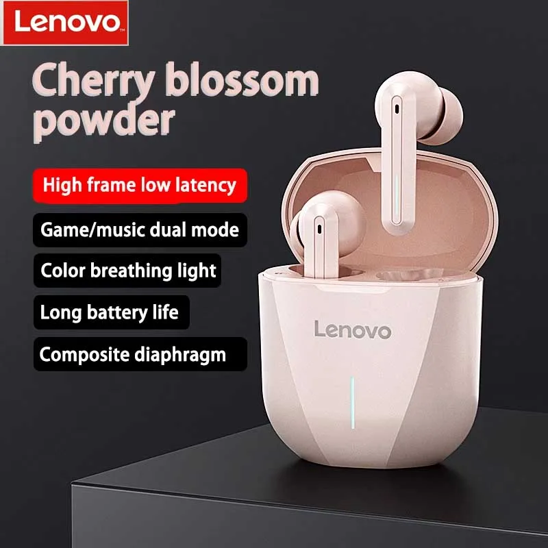 

Оригинальные наушники Lenovo XG0 Bluetooth, Спортивная беспроводная гарнитура, стереонаушники, HiFi музыка с микрофоном для смартфонов Android IOS