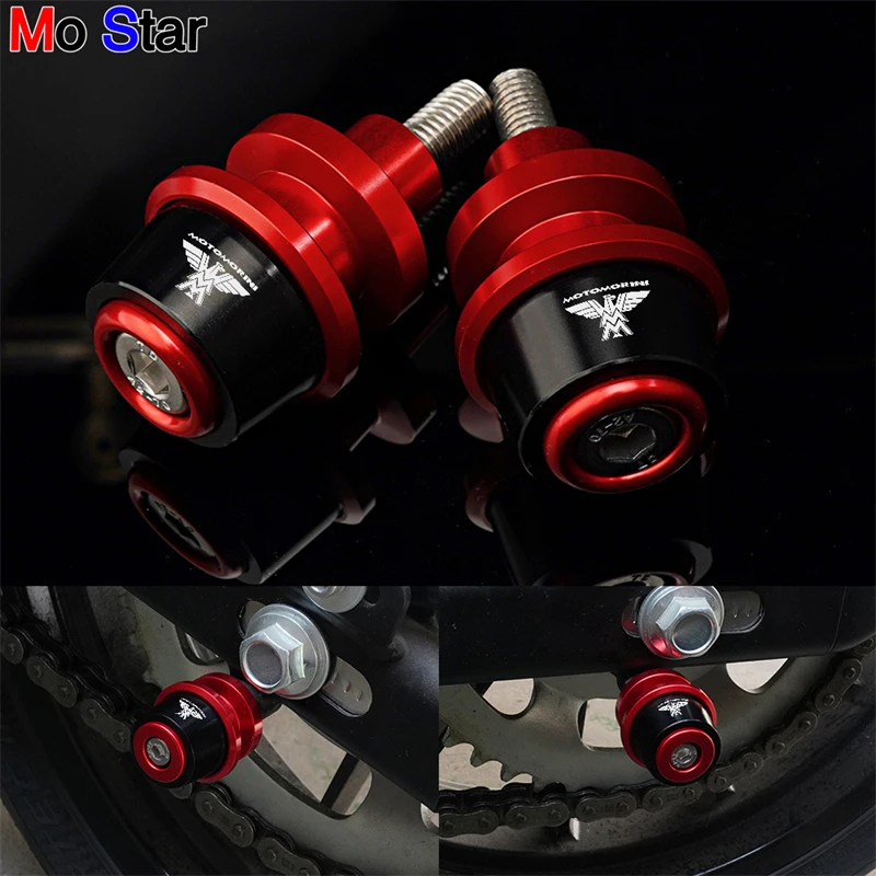 

For Moto Morini XCape 650 650X X Cape 650 X 2022-2023 Motorcycle CNC Swingarm Sliders Spools CFMOTO 10MM Accessories