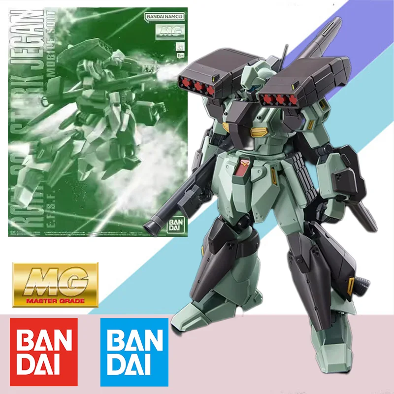 

Bandai Original MG 1/100 PB GUNDAM Model GUNDAM RGM-89S STARK JEGAN Action Figure Assembly Robot Collection Toy Gift for kid