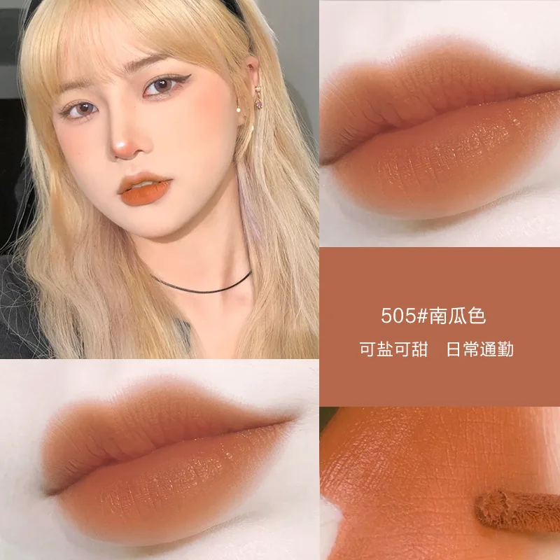 Новая глазурованная губная помада для губ бархатная Матовая Белая Помада макияж