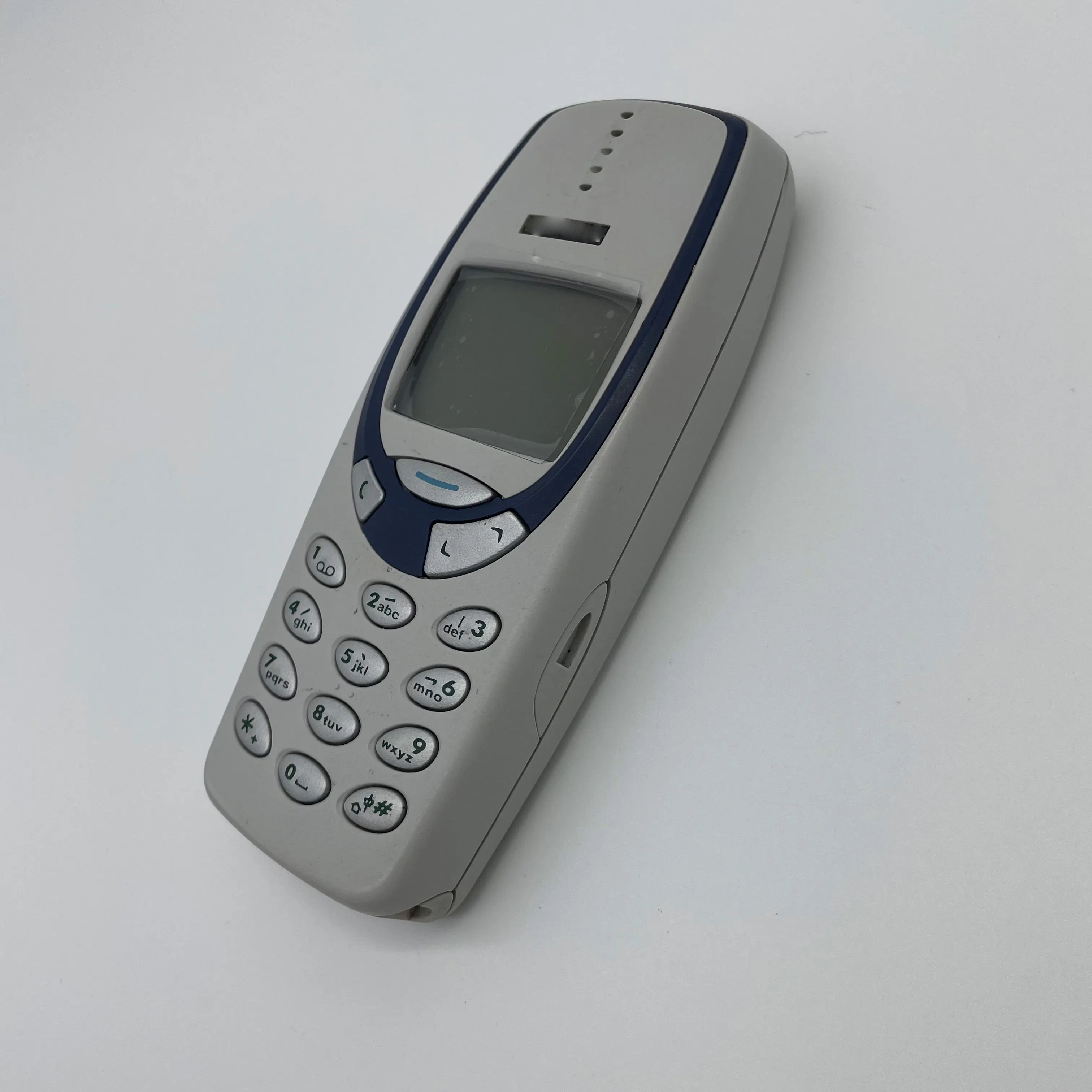 Фото Восстановленный оригинальный мобильный телефон 3330 2G с одной SIM-картой, разблокированный GSM 900/1800, с русской, арабской, ивритской клавиатурой, произведено в Финляндии №5