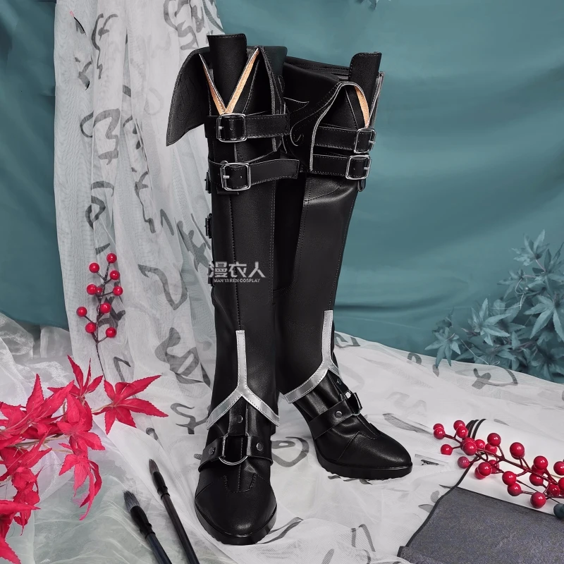 Feixiao обувь для косплея Honkai Star Rail аниме женские сапоги на высоком каблуке