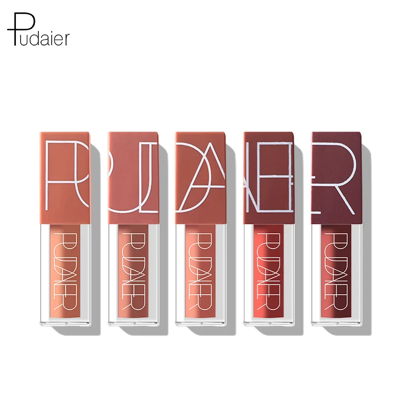 

5 Color Matte Beauty Liquid Lipstick Set Long Lasting Lip Gloss Waterproof Lip Tint Brand Makeup Cosmetics
