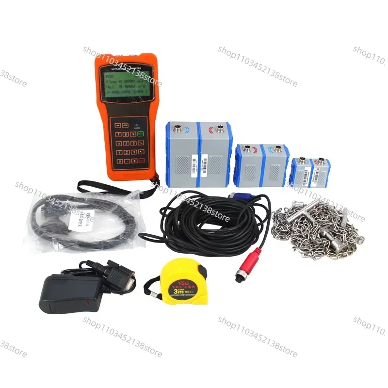 Tuf-2000h Цифровой ультразвуковой расходомер с зажимом на микро Ultra Sonic датчик