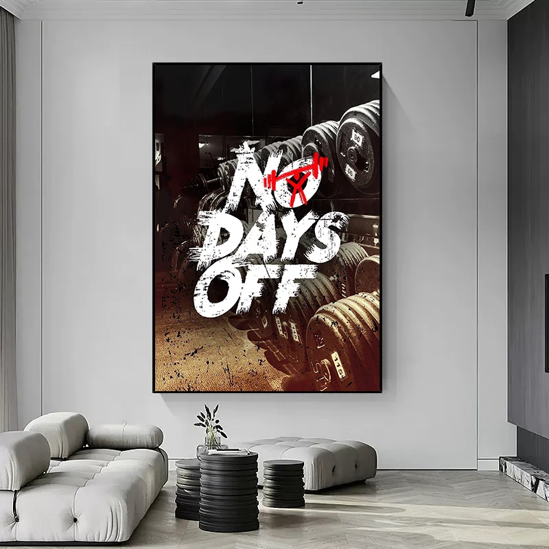 Мотивационная цитата постер с принтом на холсте без рамы абстрактный стиль для