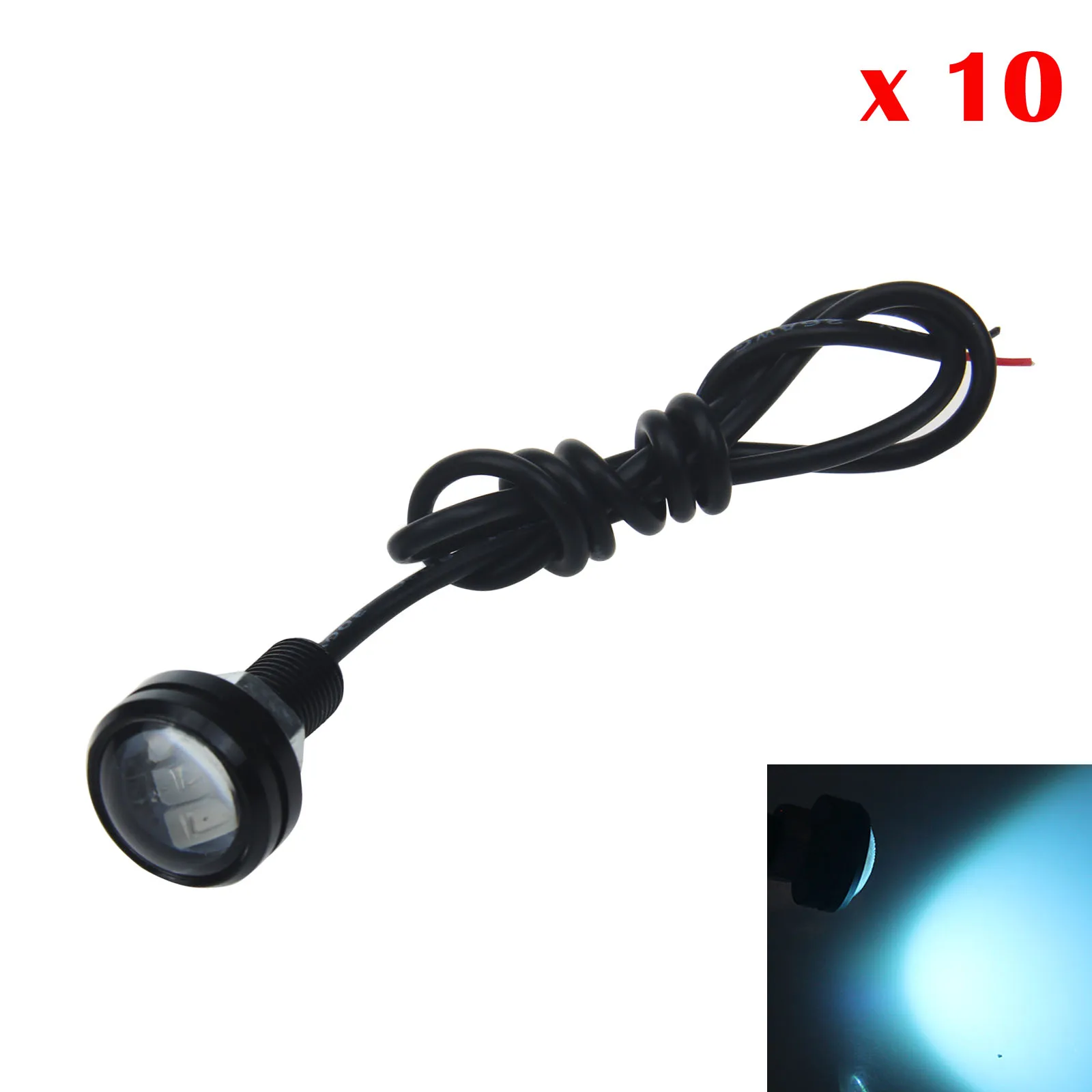 10x Ледяной Синий двигатель ангельские глазки противотуманные фары лампы