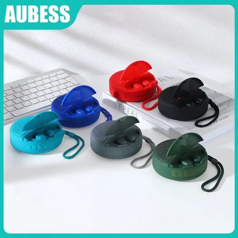 

Portable Headset Hands-free Speaker Headphone In-ear Earphone 5.0 New Tg808 Speaker Outdoor 2 In 1