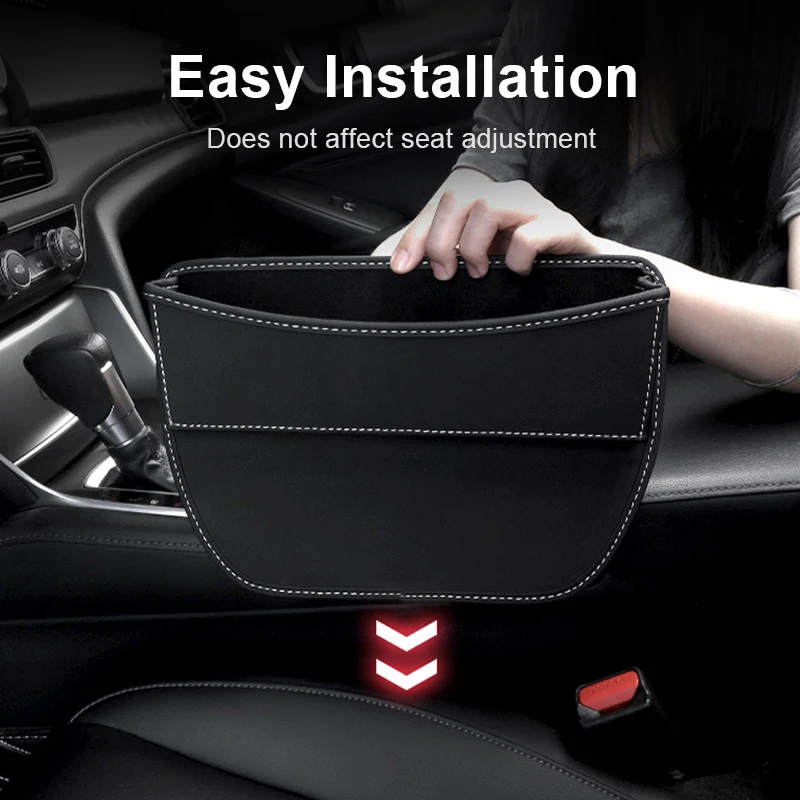 

Car Organizers Seat Gap Storage Bag Universal Auto Crevice Box Card Phone Holder Seat Side Pockets for Car Interior Accessories