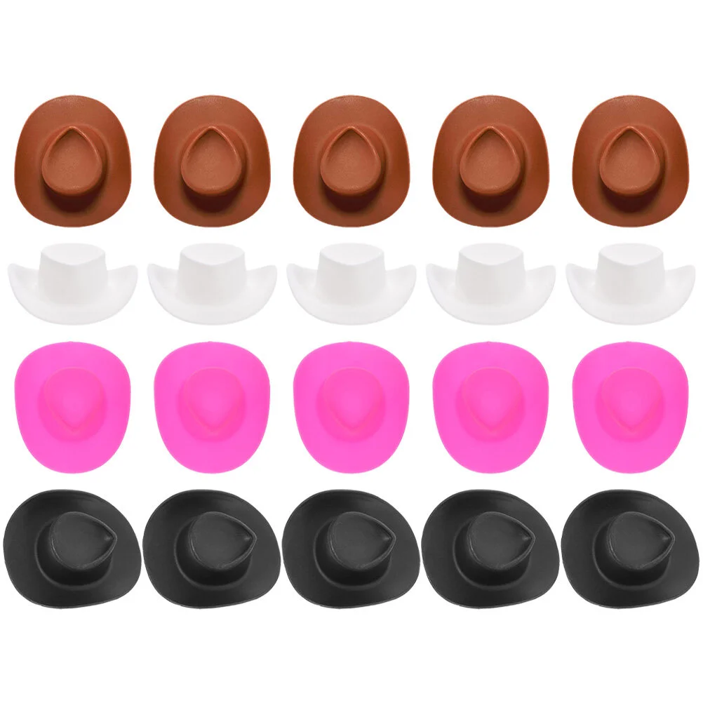 

Accessories Tiny Cowboy Hats Crafts Decorative Cake Decorations DIY Mexican Giftss Ornament
