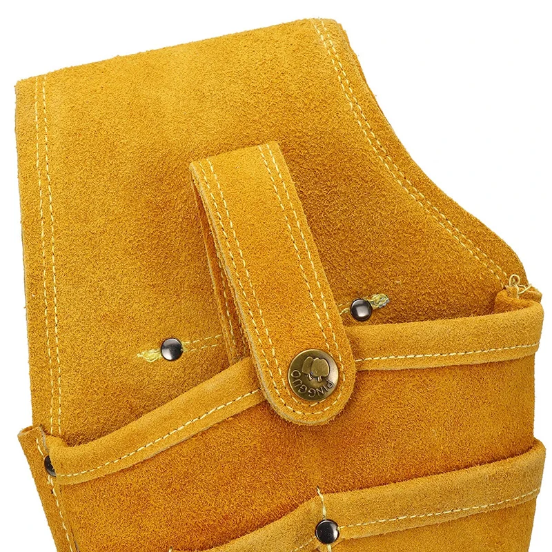 Кобура из воловьей кожи для дрели поясная сумка инструментов с ремнем