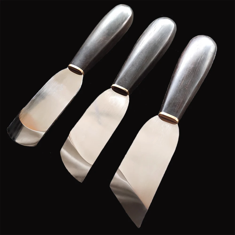 Инструмент Для Резки Кожи, лезвие из стали ASP60 с деревянной ручкой Инструмент Для Резки Кожи, лезвие из стали ASP60 с деревянной ручкой