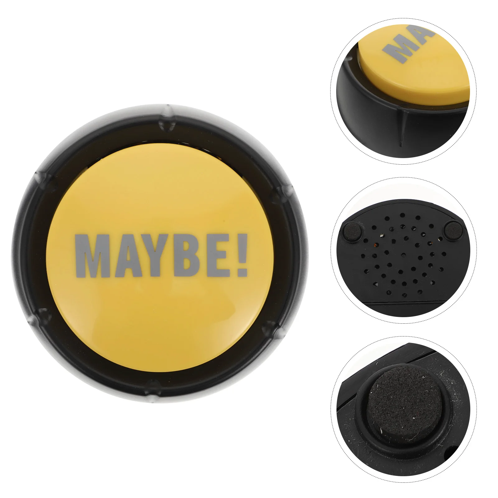

Sound Button Toy Prank Electronic Buttons Toys Decompression Tricky Buzzers Recordable Answer Plaything Halloween Desktopvoiced