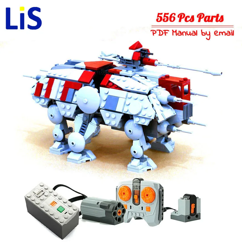 

2022 NEUE Star Plan MOC-54560 Walking AT-TE Baustein Ziegel RC Raum Wars DIY Montage Bau modell Spielzeug Weihnachten Geschenke