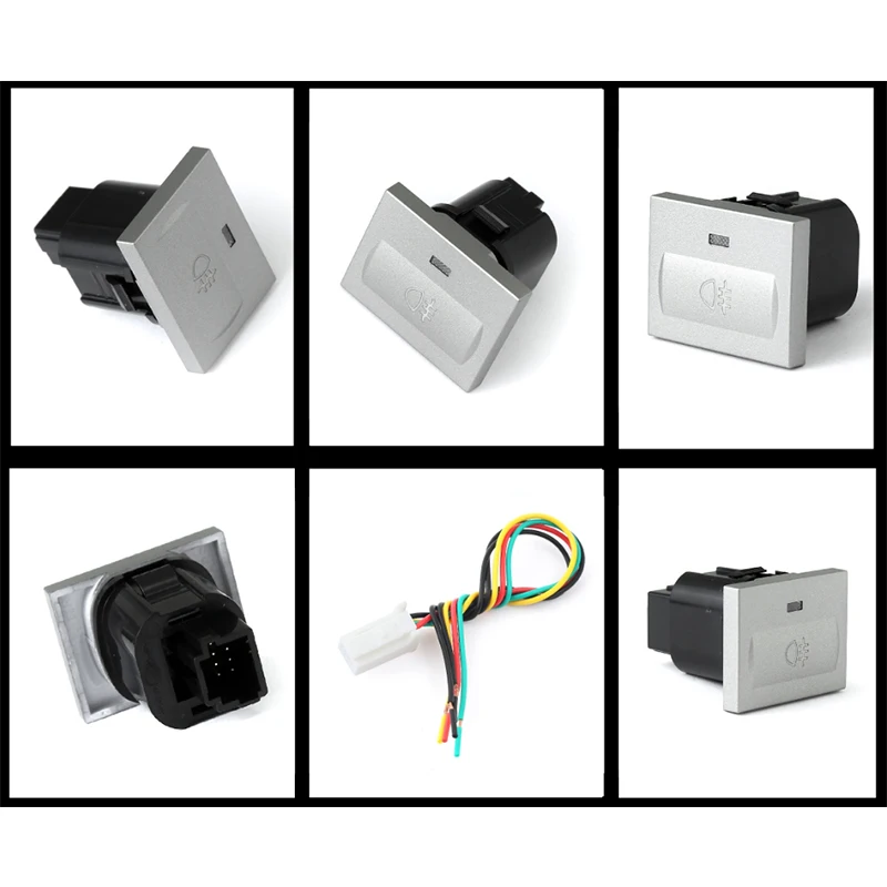 Серебристые светильники на рулевое колесо 12 В автомобильная лампа с подогревом