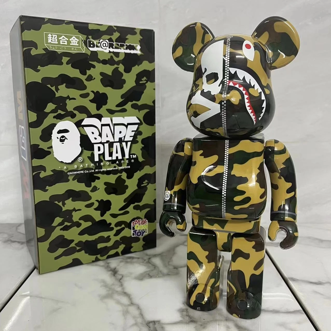 

28 см Bearbrick 400% Декор модная коллекция аниме медведь кирпичные фигурки тренд гостиная магазин модели украшения куклы игрушки