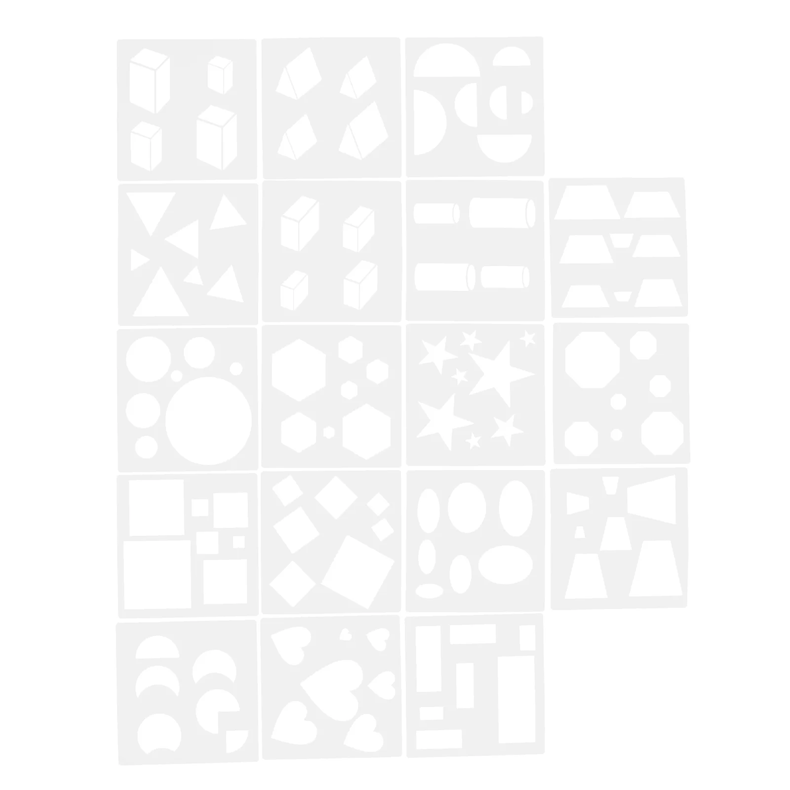 

Трафареты геометрического рисования шаблоны для рисования шаблоны форма трафарет детская Геометрическая линейка Набор для творчества пап...