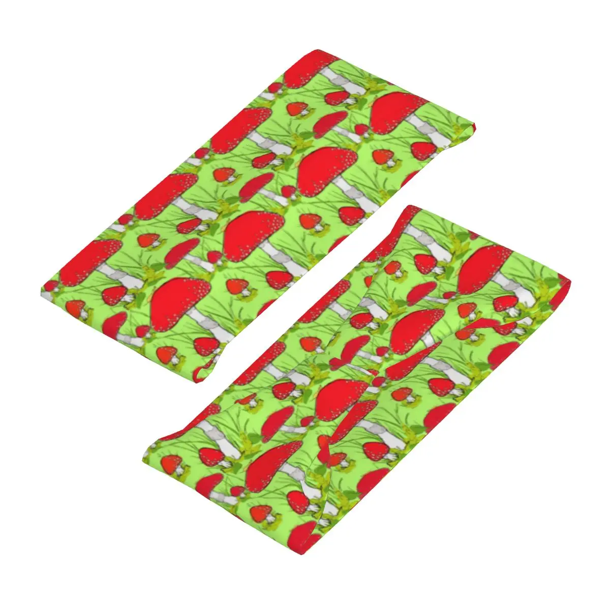 Спортивная повязка на голову портативная для волос с красными агарическими