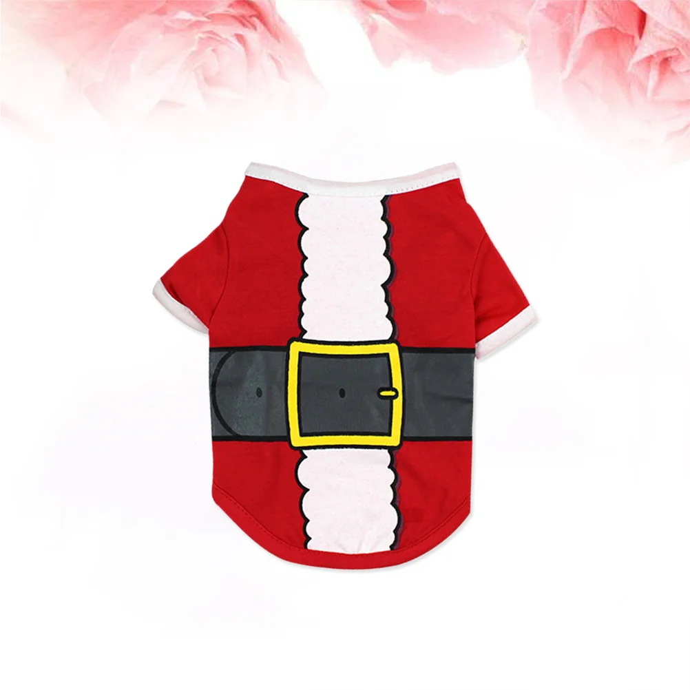 

Dog Christmas Costume Clothes Santa Claus Pet Party Warm Hoodies Favor Winter Cosplay Outfit Cat Funny