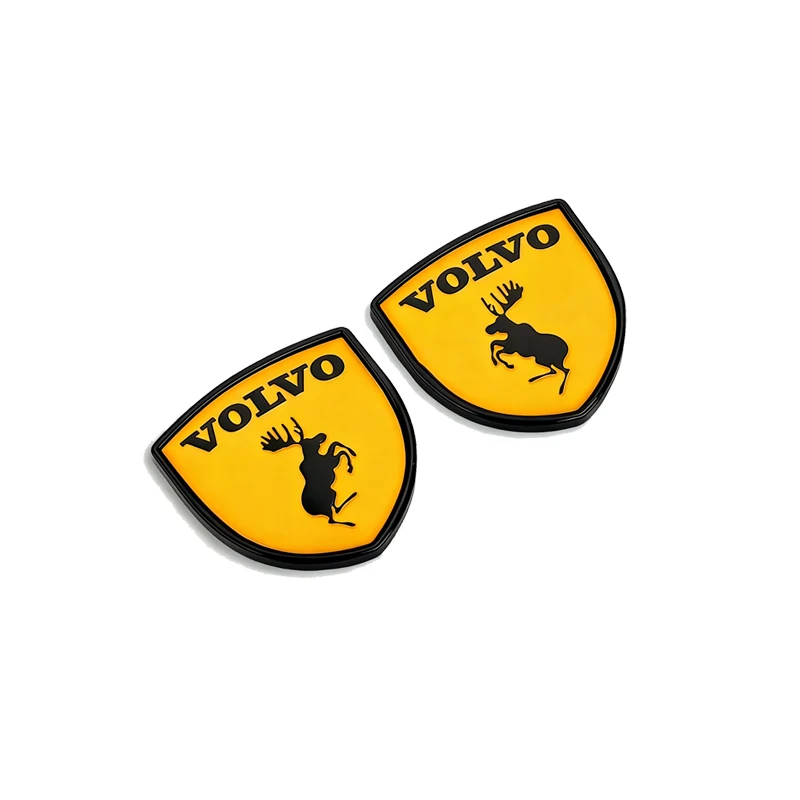 

2 шт. 3D-наклейки с логотипом лося для кузова автомобиля, багажника, для Volvo V50 S60 XC60 S40 XC40 XC90 V60 S80 S90 V90 V70 V40 S70