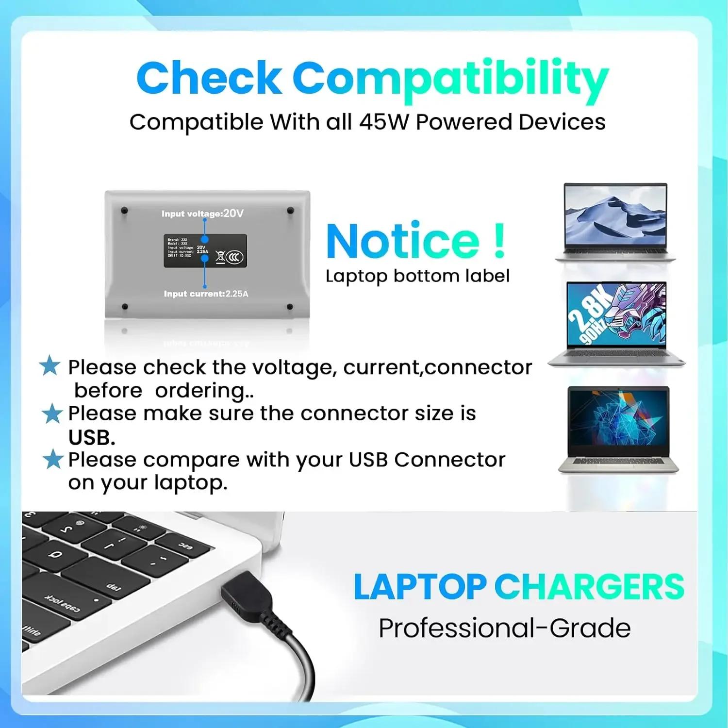 Зарядное устройство для ноутбука Lenovo Yoga S210 T440 X230S X240 X240S T431S Thinkpad V110-151SK