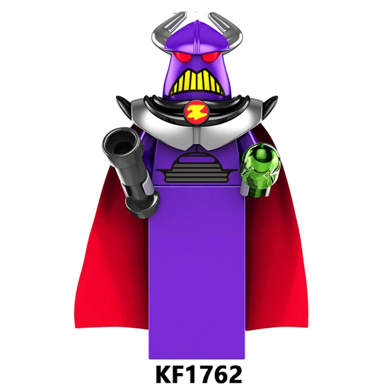 

Hello Kity Anime game Buzz Lightyear Zack Devil children's assembled building blocks toy gift