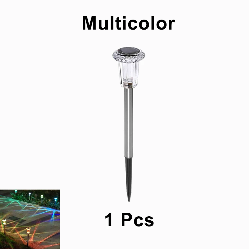 

Солнечные садовые светильники LINYILIGHT RGB