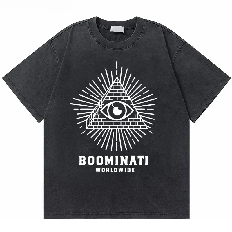Фото Rapper Metro Boomin Boominati Worldwide Мужская футболка с рисунком Hip Hop вареная винтажная уличная одежда мужская повседневная футболка большого размера №1