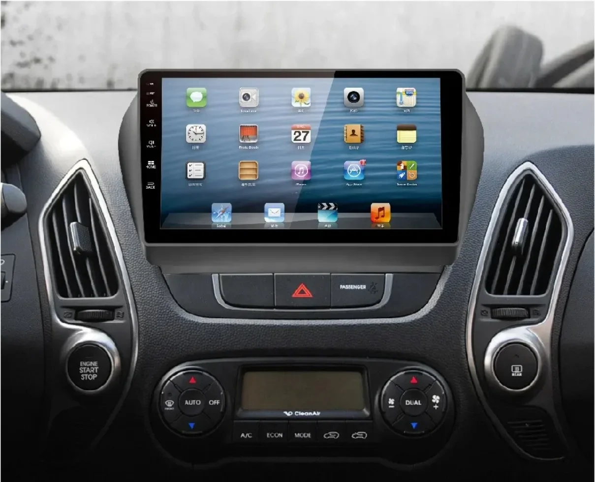 Автомобильная навигационная панель для Hyundai Tucson Ix35 2012 10 1 дюйма Универсальная