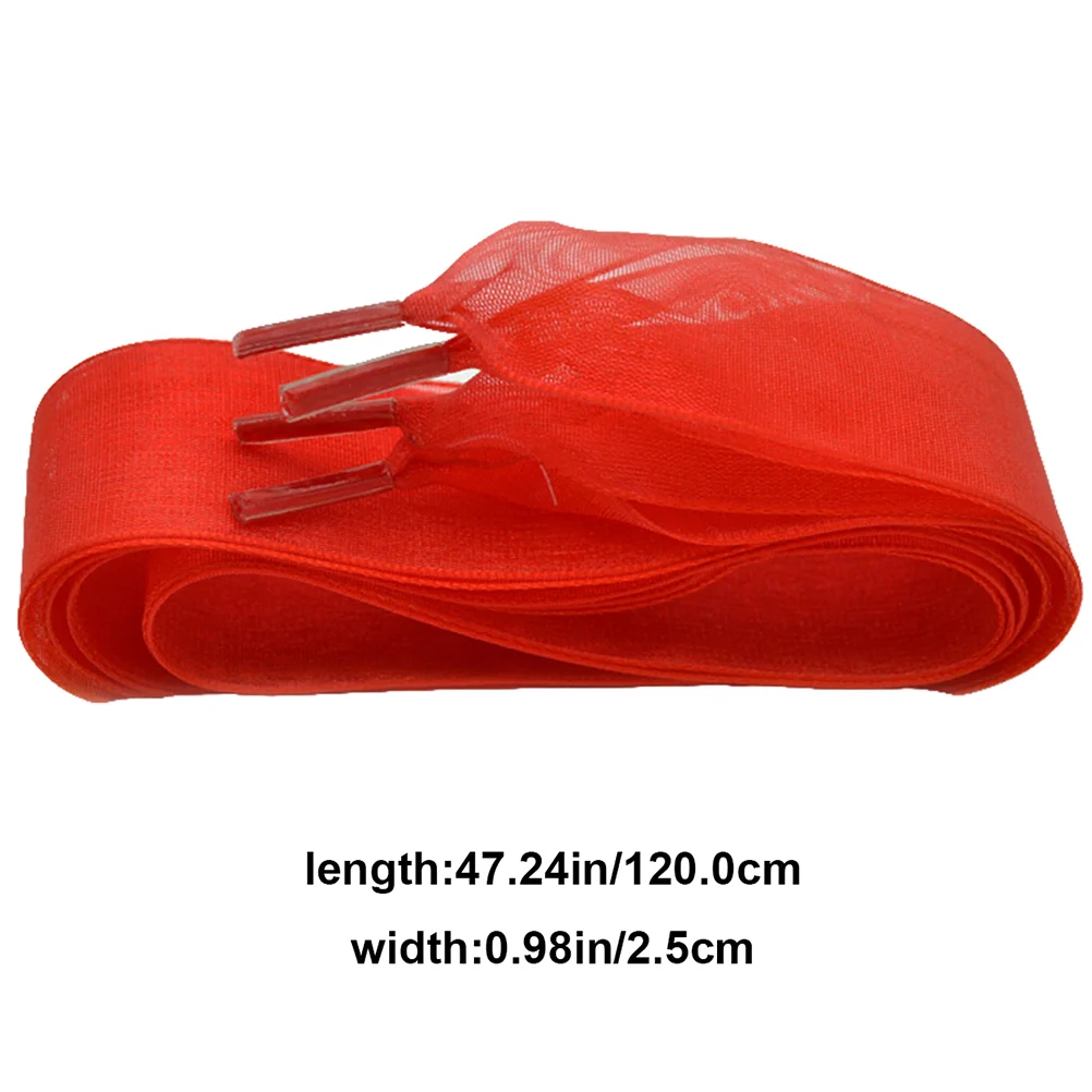 Shoelaces Shoelace Strings Shoestrings Satin Shoe Ribbon Lace Snow Kids Grosgrain Chiffon Diy Silk Tap Shoes Elastic Stretchy