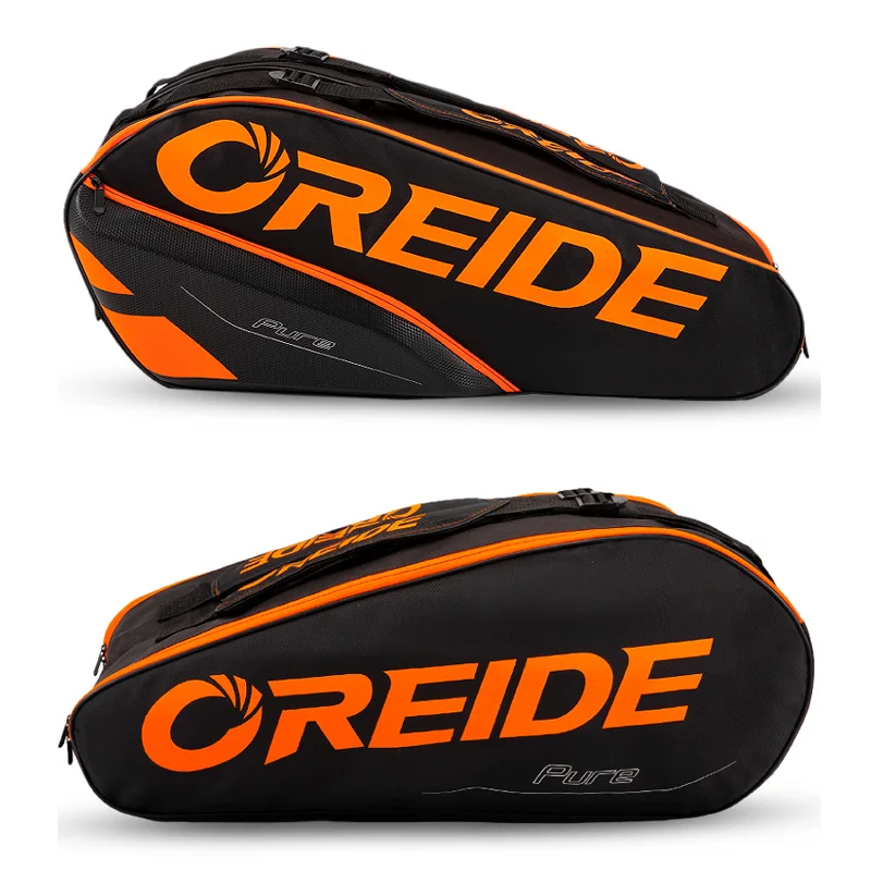 OREIDE Tennis Backpack 6-9 Pack Large Capacity Waterproof Tennis Squash Padel Racket Tennis Bag Men Women Gym Fitness Sports Bag