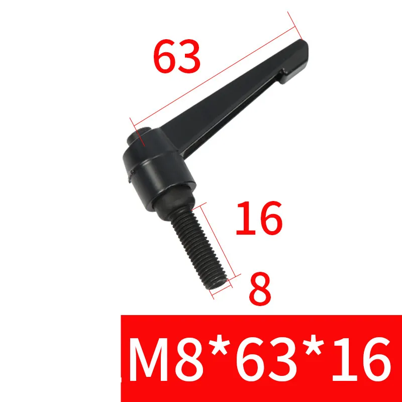 1 шт. M4 M5 M6 M8 M10 зажимной штатив L-образной формы регулируемая ручка блокировка внешняя наружная резьба ручка Болт Винт