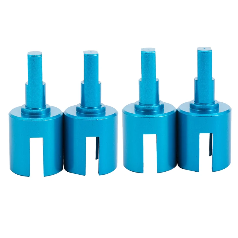 

4 шт. 1/10 RC алюминиевая коробка передач шарнирная чаша для Tamiya TT-01 TT-02 Универсальный вал 54477 Дрифт на дороге автомобильные запчасти