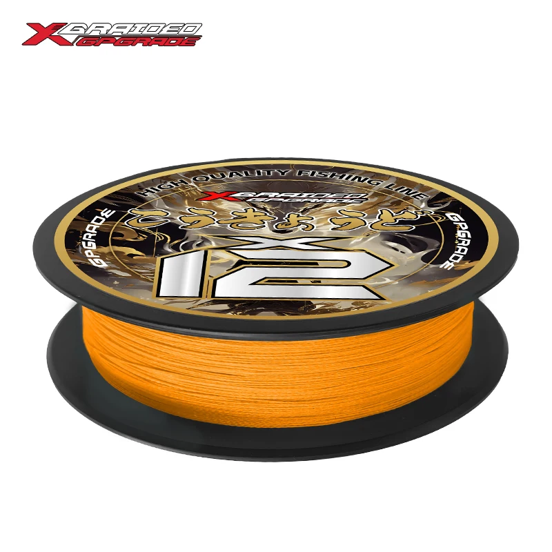 Фото Новая плетеная леска ygk g-soul X12, 12 нитей, оплетка, 100/150/200 м, полиэтиленовая леска, ультра гладкая мультифиламентная японская леска №3