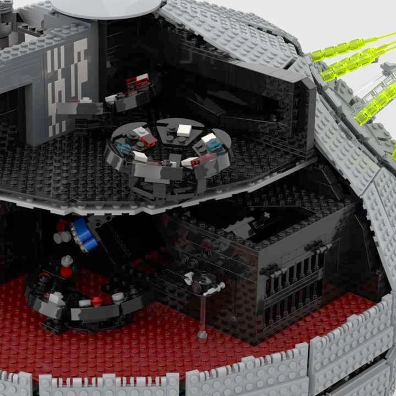 Фото Конструктор Sci-Fi Space Sphere MOC: развивающая модель для сборки, игрушка для подарков на день рождения, украшение для дома, коллекционный предмет для демонстрации №5